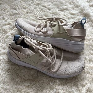 Champion Women's Cream and White Sneakers